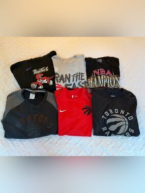Nike Kids' Toronto Raptors Red Short-Sleeve Tee